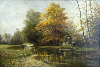 Spreewald Landscape near Lehde by Walter Moras
